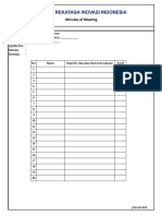 f.hr.Ren-022 Form Minutes of Meeting