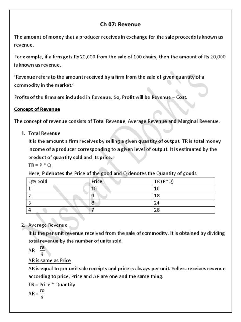 notes-for-revenue-microeconomics-pdf-prices-revenue