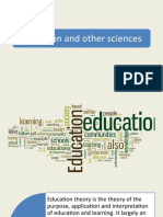 Education and Other Sciences