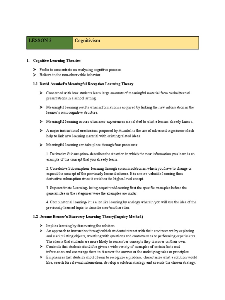 Tep 2 Module 3 | PDF | Memory | Learning