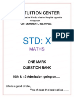 10th-Maths-One-Mark-Question-Bank-2022-2023-English-Medium-PDF-Download