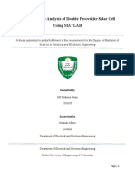 Performance Analysis Office and Distribution Double Perovskite Solar Cell Using MATLAB - Signed