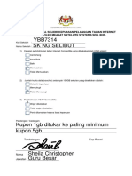 Borang Kajian Soal Selidik Kepuasan Pelanggan Talian Internet Connectme Oleh Measat Satellite Systems SDN