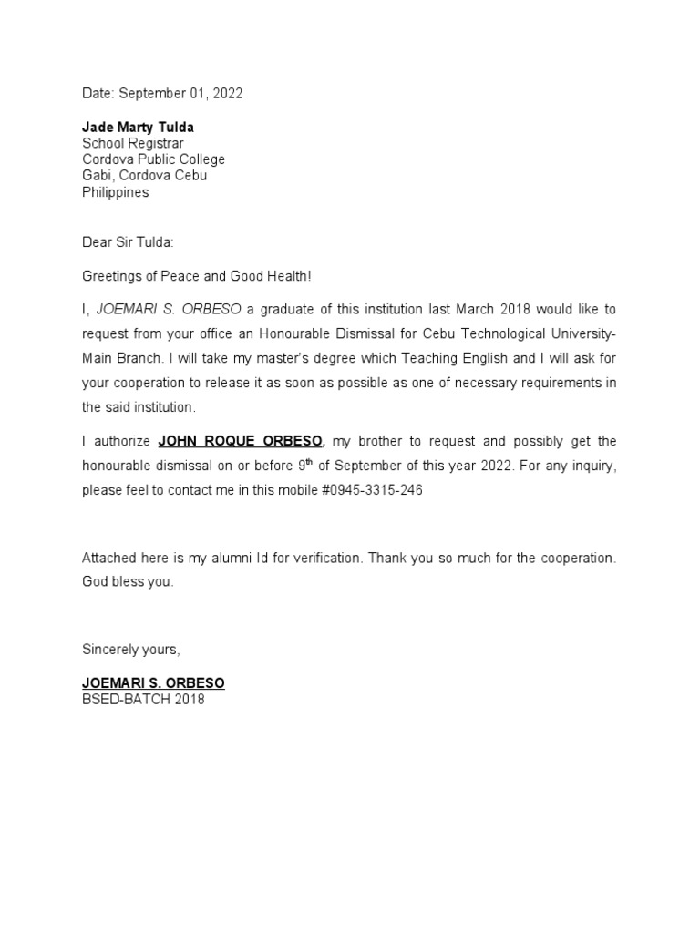 request-for-honourbale-dismissal-pdf