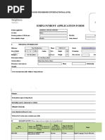 GNI - Application Form