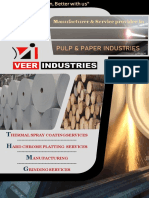 Surface Modification Solutions for Pulp & Paper Industries