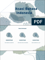 Afiksasi Bahasa Indonesia Kel 4