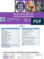 Modul Ajar Modul Projek - Bangunlah Jiwa Dan Raganya - Tubuhku Adalah Bait Allah Aku Berharga Di Mata-NYA - Fase D