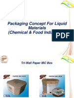 Tri-Wall - Liquid Packing Proposal
