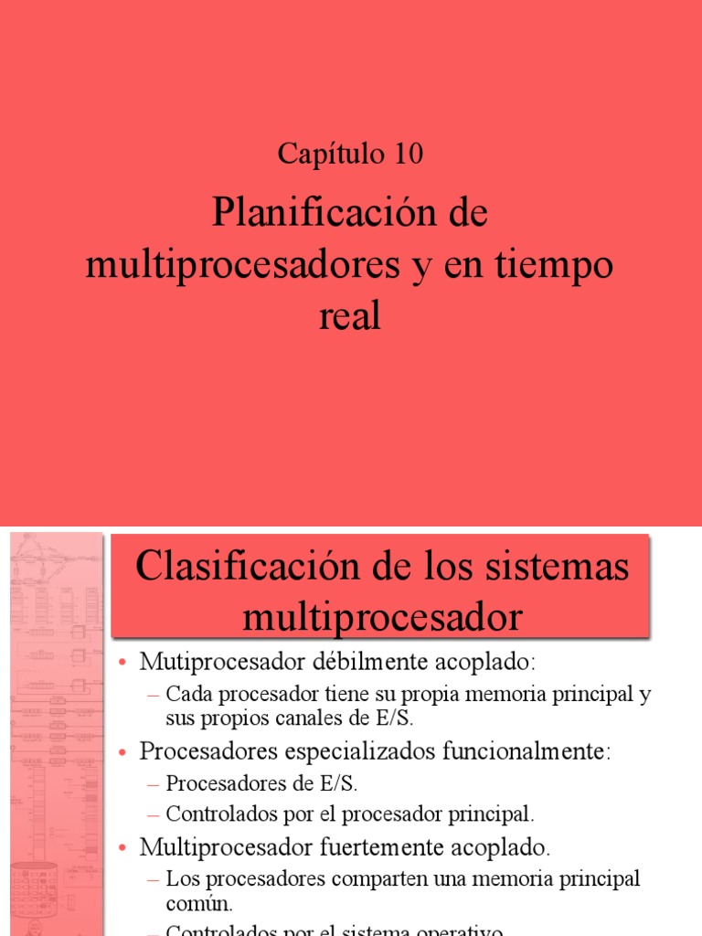 Planificación de Multiprocesadores en Tiempo Real | PDF | Hilo ...