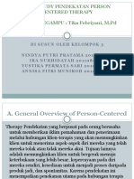 PERSON CENTERED THERAPY