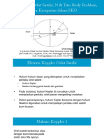 Hukum Dasar Orbit Satelit