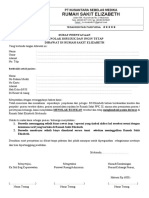 FORM B. SURAT PERNYATAAN Menolak Dirujuk