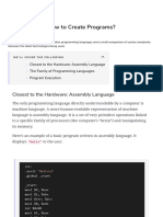 3 How To Create Programs