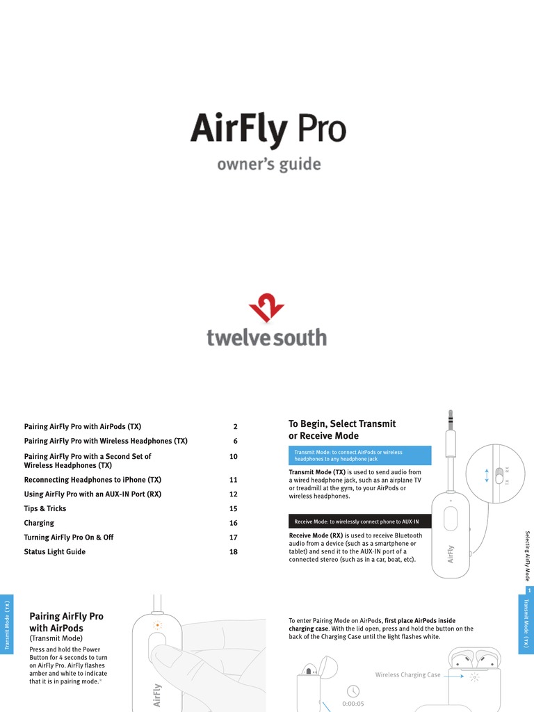 AirFly Pro Manual PDF