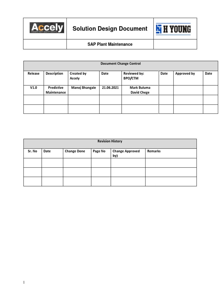 SAP Predictive Maintenance Process Guide | PDF | Business | Computing