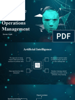 AI in Operations Management