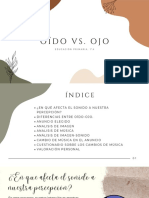 Oído vs. Ojo