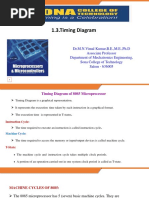 MPMC - Unit 1.4. Timing Diagram