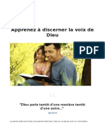 Apprenez A Discerner La Voix de Dieu 3