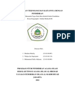 Perkembangan Teknologi Dan Kaitannya Dengan Pendidikan