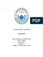 North South University Final Assignment Analyzes EUNOIA Scrunchie Shop