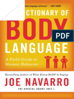 NAVARRO Joe - The Dictionary of Body Language PT BR