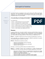 Etude de Cas - Entrepôt Palettes