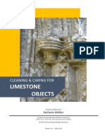 CLEANING LIMESTONE OBJECTS