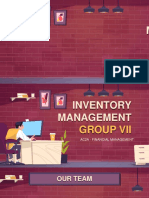 Group 7 Inventory Management