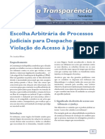 Escolha Arbitraria de Processos