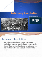 February Revolution that Toppled Tsarist Autocracy in Russia