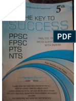 The Key To Success 5th Edition Updated by Muneer Hayat PPSC, FPSC, PTS, Nts Etc