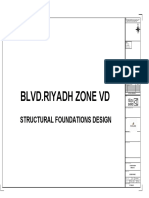 BLVD - Riyadh Zone VD: Structural Foundations Design