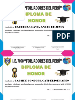 Diploma Honor 5to Sec
