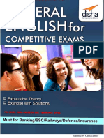 Disha General English All Computation Exam