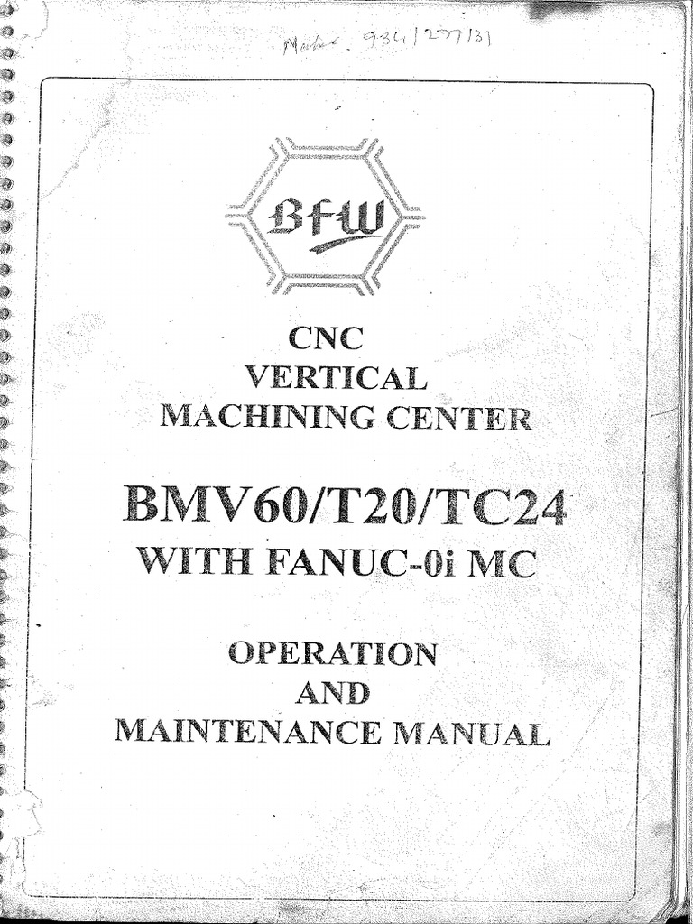 BFW Maintenance Manual PDF