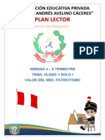 Plan Lector: Corporación Educativa Privada "Mariscal Andrés Avelino Cáceres"