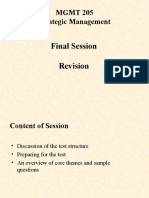 Lecture 12 Revision Slides