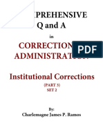 Institutional Corrections Set 2