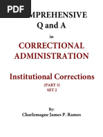 Institutional Corrections Set 2