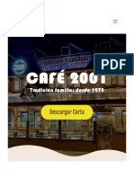 Café 2001 - Tradición Familiar Desde 1978