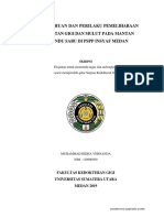 Pengetahuan Dan Perilaku Pemeliharaan Kesgilut Pada Mantan Pecandu Sabu