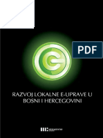 2011 Razvoj Lokalne E-Uprave U BiH