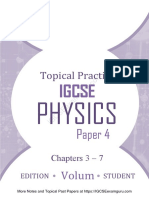 IGCSE Topical Past Papers Physics