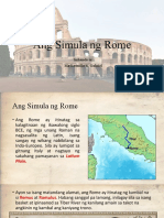 Ang Simula NG Rome