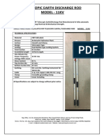 Telescopic Earth Discharge Rod Model - 11Kv