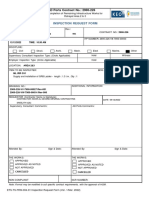 Inspection Request Form: AD Ports Contract No.: 2900-226