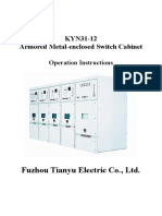 Fuzhou Tianyu Electric Co., LTD.: KYN31-12 Armored Metal-Enclosed Switch Cabinet