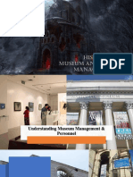 Lecture 5. Museum Personnel and Departments. SY 2022 2023